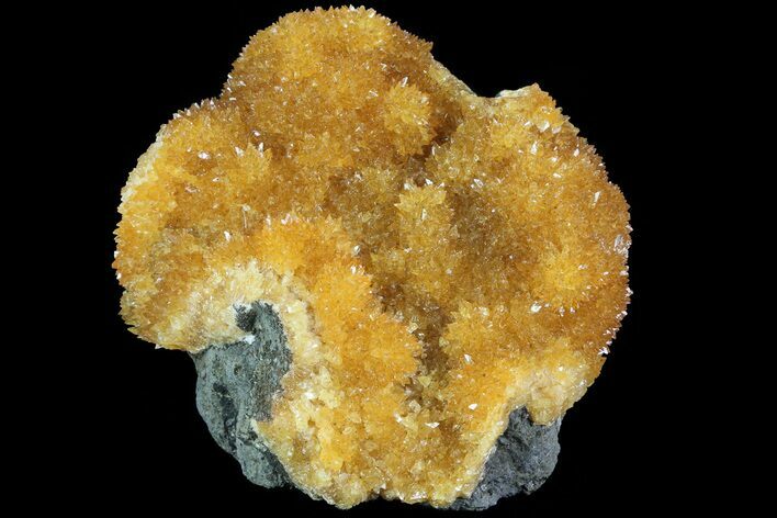 Intense Orange Calcite Crystals - Poland #80403